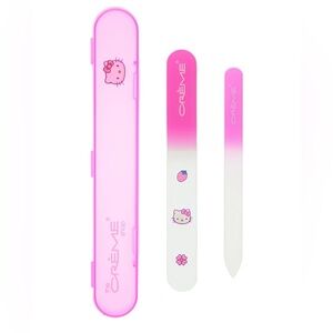The Crème Shop x Hello Kitty Premium Glass Nail File Set (Pink)